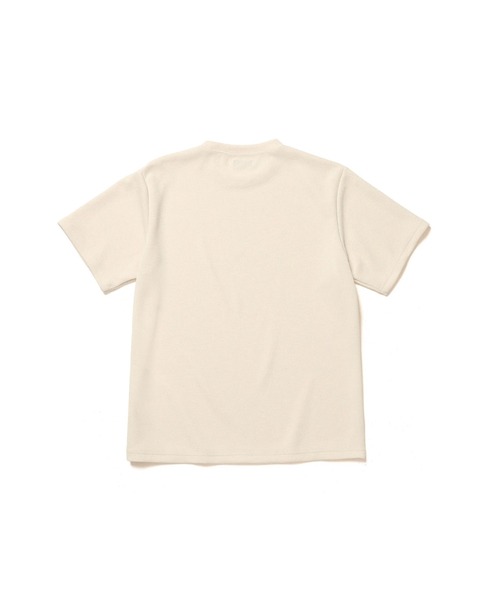 MR.OLIVE(ミスターオリーブ)の「【MR.OLIVE】POLYESTER HEMP JERSEY /CREW NECK T-SHIRT(Tシャツ/カットソー・メンズ・ブラウン/ナチュラル/ブラック・M/L)」の6枚目の写真