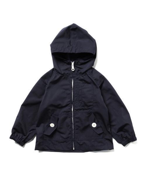 ARCH & LINE(アーチアンドライン)の「ARCH&LINE / ポケッタブル パーカ (95~135cm)(ブルゾン・キッズ・ネイビー・105/125/115/95)」の2枚目の写真