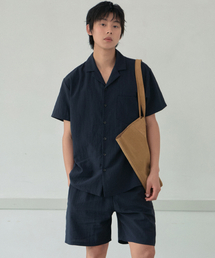 ヨルオープンカラーシャツ_NAVY(WB6SH04)