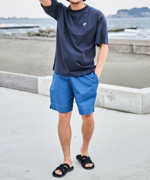 SUNNY SPORTS FOR SEIDAL(サニースポーツフォーセイダル)の「【SunnySmirh】11.6ウルトラヘビーオンス Heavy Smithヤシの木柄 ワンポイント刺繍Tee(Tシャツ/カットソー・メンズ・チャコールグレー/オフホワイト/ブラック・LARGE/MEDIUM)」の12枚目の写真