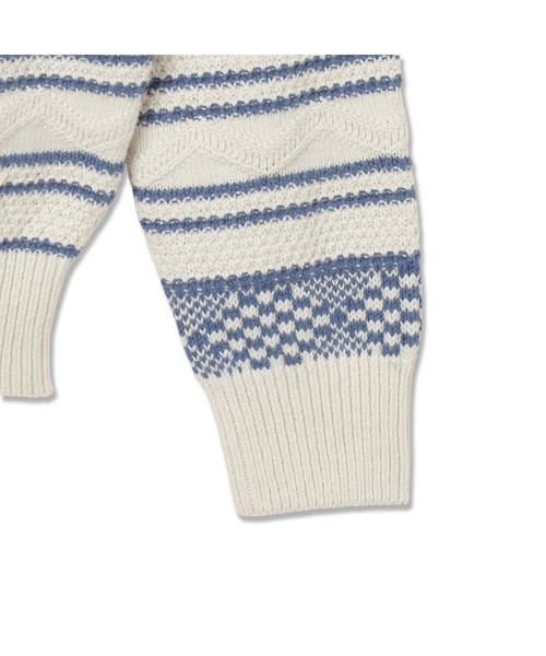 Guess(ゲス)の「MATTHIAS Sailor Stitch Sweater セーター ニット(ニット/セーター・メンズ・マルチ・SMALL/MEDIUM/LARGE/X-LARGE)」の4枚目の写真