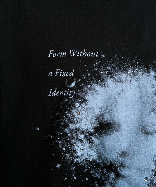 Camphor wood（カンファーウッド）の「GRAPHIC SPACE RHINESTONE TEE / ラインストーンスペースグラフィックTシャツ（Tシャツ/カットソー・メンズ・ブラック/ホワイト・SMALL/MEDIUM/LARGE）」の21枚目の写真