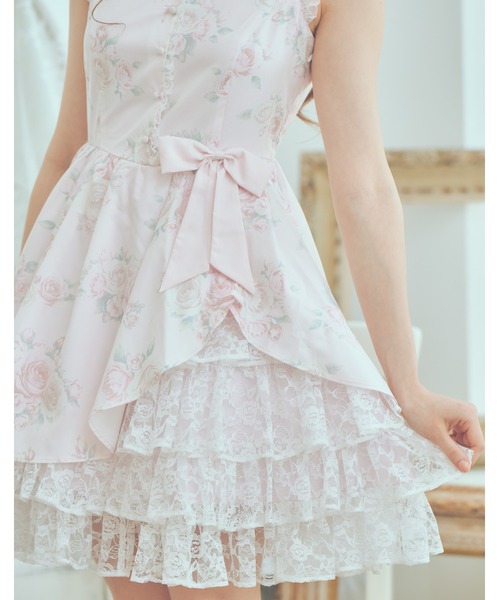 mellfy memory(メルフィーメモリー)の「Love in rosy rose onepiece(ワンピース・レディース・ピンク・S/M)」の5枚目の写真