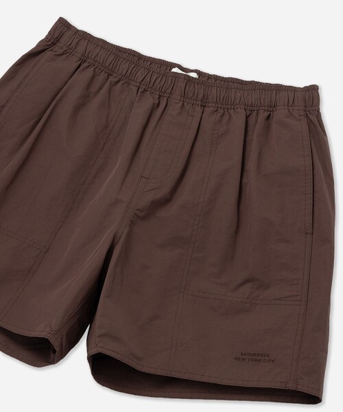 Saturdays NYC(サタデーズ ニューヨークシティ )の「Talley Swim Short(水着・メンズ・サックスブルー/ダークブラウン/ブラック・M/S/L)」の21枚目の写真