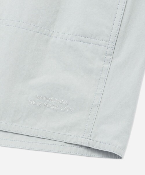 Saturdays NYC(サタデーズ ニューヨークシティ )の「Talley Swim Short(水着・メンズ・サックスブルー/ダークブラウン/ブラック・M/S/L)」の17枚目の写真