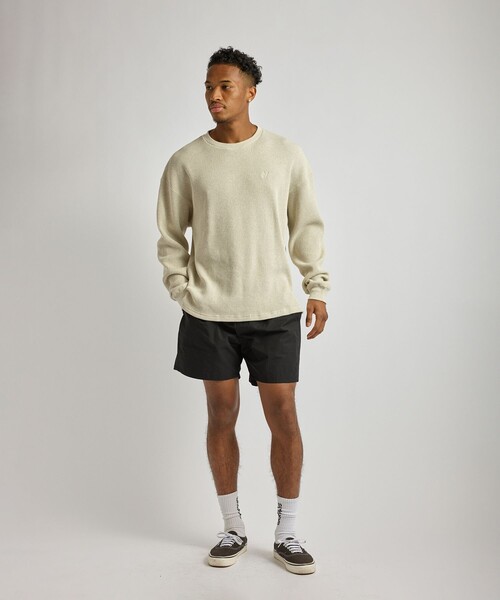 Saturdays NYC(サタデーズ ニューヨークシティ )の「Talley Swim Short(水着・メンズ・サックスブルー/ダークブラウン/ブラック・M/S/L)」の5枚目の写真