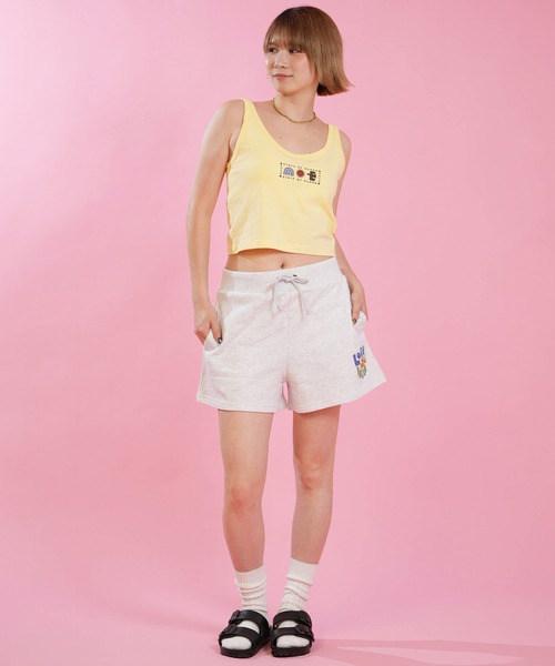 RVCA(ルーカ)の「RVCA/ルーカ レディース タンクトップ クロップド丈 ショート丈 BG04C361(タンクトップ・レディース・ホワイト/イエロー/ブラック・M/S)」の18枚目の写真