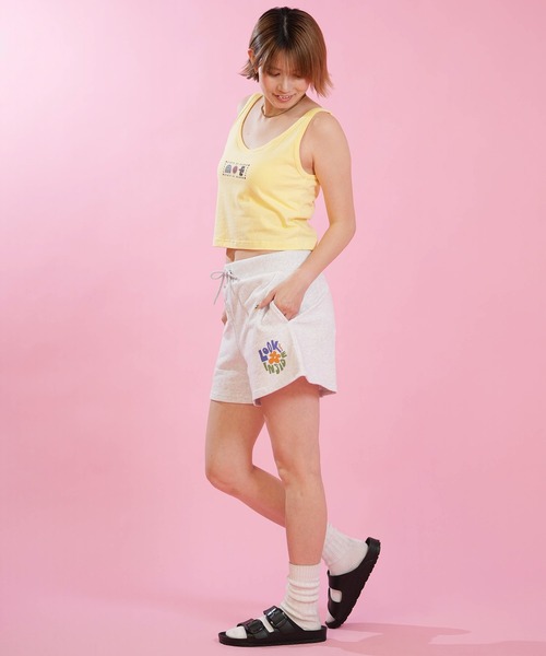 RVCA(ルーカ)の「RVCA/ルーカ レディース タンクトップ クロップド丈 ショート丈 BG04C361(タンクトップ・レディース・ホワイト/イエロー/ブラック・M/S)」の20枚目の写真