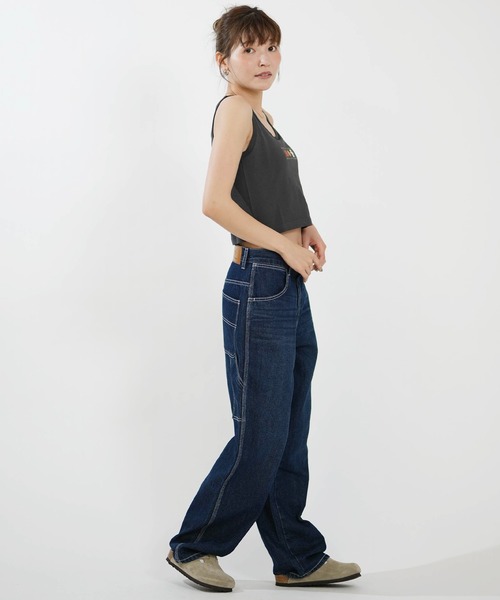 RVCA(ルーカ)の「RVCA/ルーカ レディース タンクトップ クロップド丈 ショート丈 BG04C361(タンクトップ・レディース・ホワイト/イエロー/ブラック・M/S)」の15枚目の写真