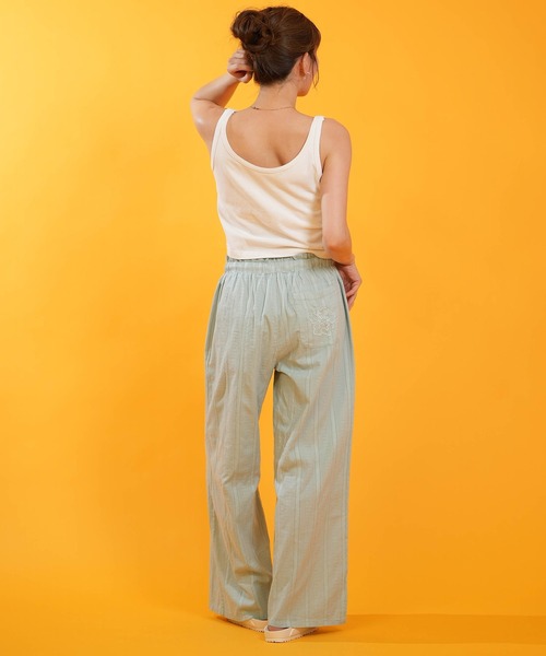 RVCA(ルーカ)の「RVCA/ルーカ レディース タンクトップ クロップド丈 ショート丈 BG04C361(タンクトップ・レディース・ホワイト/イエロー/ブラック・M/S)」の7枚目の写真