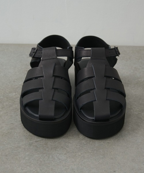 PADRONE(パドローネ)の「【PADRONE/パドローネ】別注 CS GURRKHA SANDALS / PK2308-3210-26A(サンダル・メンズ・ブラック・40/41/42)」の2枚目の写真
