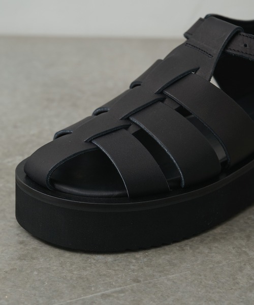 PADRONE(パドローネ)の「【PADRONE/パドローネ】別注 CS GURRKHA SANDALS / PK2308-3210-26A(サンダル・メンズ・ブラック・40/41/42)」の4枚目の写真