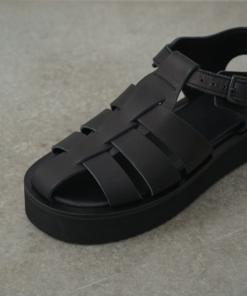 PADRONE(パドローネ)の「【PADRONE/パドローネ】別注 CS GURRKHA SANDALS / PK2308-3210-26A(サンダル・メンズ・ブラック・40/41/42)」の5枚目の写真