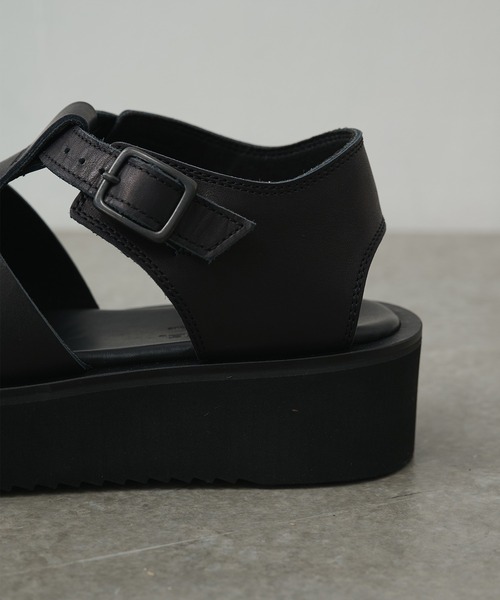 PADRONE(パドローネ)の「【PADRONE/パドローネ】別注 CS GURRKHA SANDALS / PK2308-3210-26A(サンダル・メンズ・ブラック・40/41/42)」の7枚目の写真
