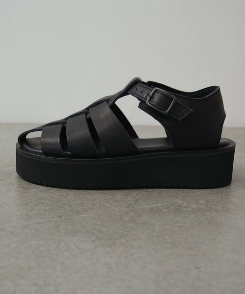 PADRONE(パドローネ)の「【PADRONE/パドローネ】別注 CS GURRKHA SANDALS / PK2308-3210-26A(サンダル・メンズ・ブラック・40/41/42)」の8枚目の写真