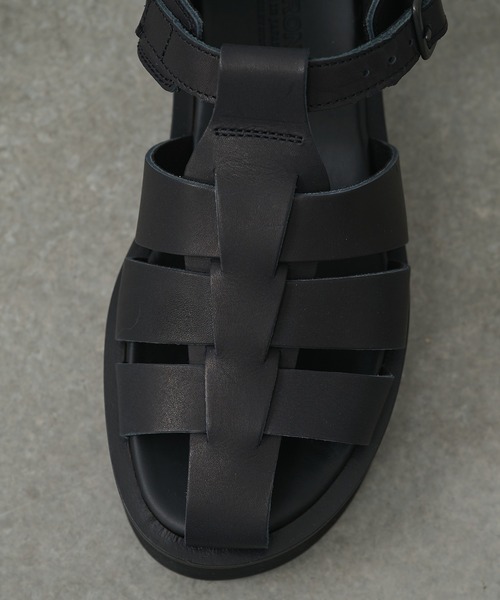 PADRONE(パドローネ)の「【PADRONE/パドローネ】別注 CS GURRKHA SANDALS / PK2308-3210-26A(サンダル・メンズ・ブラック・40/41/42)」の13枚目の写真