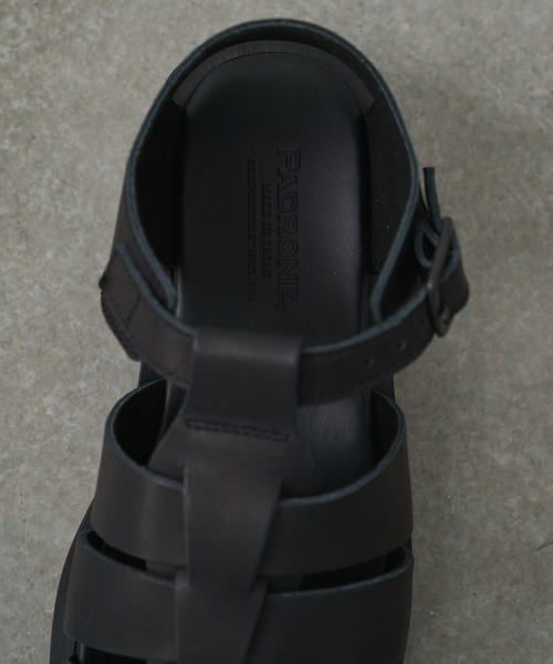 PADRONE(パドローネ)の「【PADRONE/パドローネ】別注 CS GURRKHA SANDALS / PK2308-3210-26A(サンダル・メンズ・ブラック・40/41/42)」の11枚目の写真