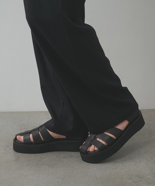 PADRONE(パドローネ)の「【PADRONE/パドローネ】別注 CS GURRKHA SANDALS / PK2308-3210-26A(サンダル・メンズ・ブラック・40/41/42)」の15枚目の写真