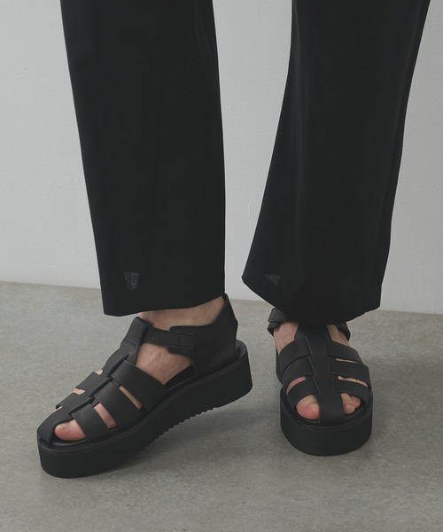 PADRONE(パドローネ)の「【PADRONE/パドローネ】別注 CS GURRKHA SANDALS / PK2308-3210-26A(サンダル・メンズ・ブラック・40/41/42)」の16枚目の写真