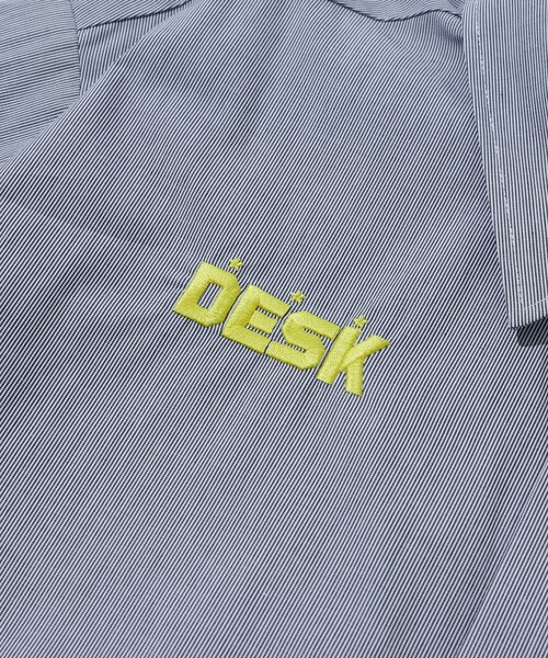 WHO'S WHO gallery（フーズフーギャラリー）の「【OFFICE SERVICES】DESKWORK SHIRT（シャツ/ブラウス・メンズ・グレー/サックスブルー・FREE）」の9枚目の写真