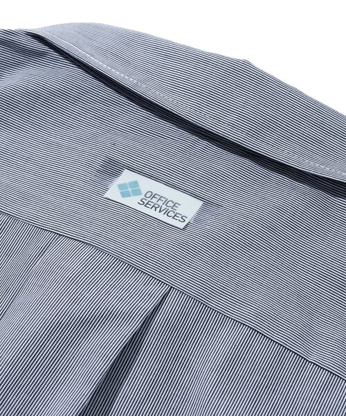 WHO'S WHO gallery（フーズフーギャラリー）の「【OFFICE SERVICES】DESKWORK SHIRT（シャツ/ブラウス・メンズ・グレー/サックスブルー・FREE）」の11枚目の写真