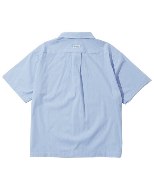 WHO'S WHO gallery（フーズフーギャラリー）の「【OFFICE SERVICES】DESKWORK SHIRT（シャツ/ブラウス・メンズ・グレー/サックスブルー・FREE）」の14枚目の写真