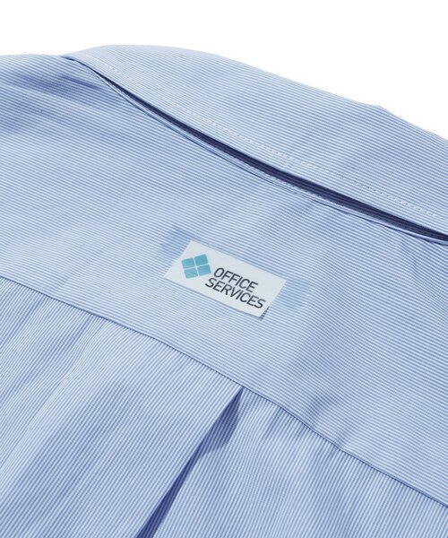 WHO'S WHO gallery（フーズフーギャラリー）の「【OFFICE SERVICES】DESKWORK SHIRT（シャツ/ブラウス・メンズ・グレー/サックスブルー・FREE）」の18枚目の写真