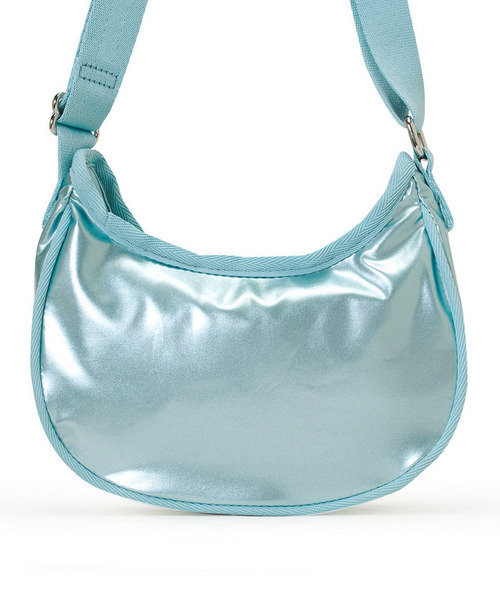 LeSportsac(レスポートサック)の「MINI HOBO CROSSBODY アクアブルーシャイン(ショルダーバッグ・レディース・ブルー・FREE)」の6枚目の写真