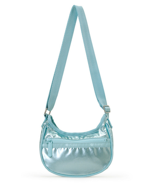 LeSportsac(レスポートサック)の「MINI HOBO CROSSBODY アクアブルーシャイン(ショルダーバッグ・レディース・ブルー・FREE)」の7枚目の写真