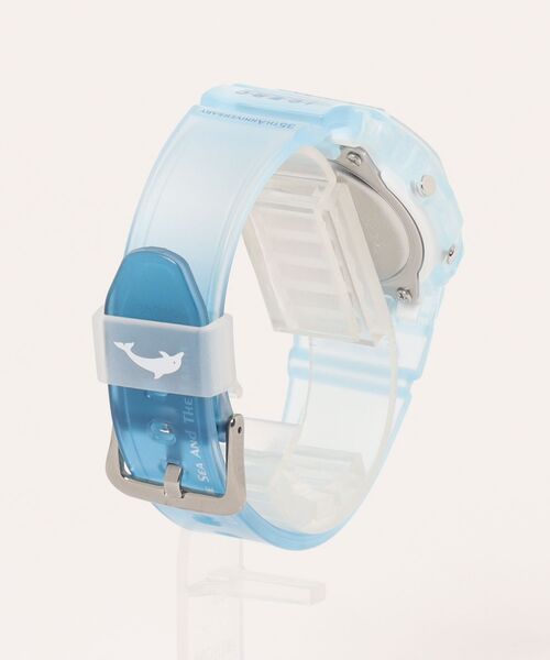 G-SHOCK(ジーショック)の「BABY-G/ベイビージー 腕時計 イルクジ "ICERC Japan コラボレーションモデル 2026" BGD-5650K-2JR(デジタル腕時計・レディース・クリアブルー・FREE)」の9枚目の写真