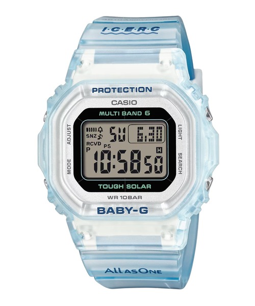 G-SHOCK(ジーショック)の「BABY-G/ベイビージー 腕時計 イルクジ "ICERC Japan コラボレーションモデル 2026" BGD-5650K-2JR(デジタル腕時計・レディース・クリアブルー・FREE)」の1枚目の写真
