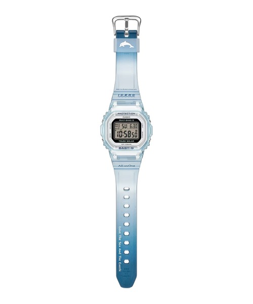 G-SHOCK(ジーショック)の「BABY-G/ベイビージー 腕時計 イルクジ "ICERC Japan コラボレーションモデル 2026" BGD-5650K-2JR(デジタル腕時計・レディース・クリアブルー・FREE)」の2枚目の写真