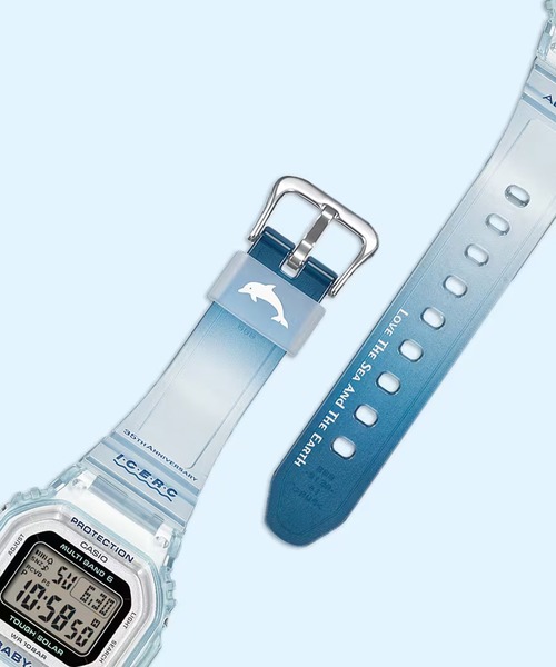 G-SHOCK(ジーショック)の「BABY-G/ベイビージー 腕時計 イルクジ "ICERC Japan コラボレーションモデル 2026" BGD-5650K-2JR(デジタル腕時計・レディース・クリアブルー・FREE)」の5枚目の写真