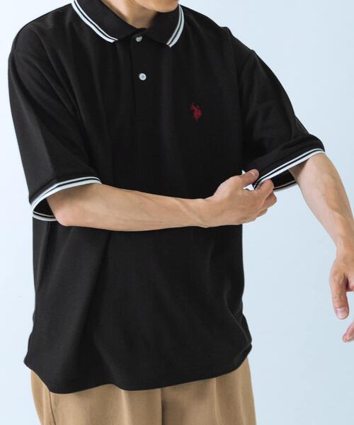 U.S. POLO ASSN.(ユーエスポロアッスン)の「U.S. POLO ASSN カノコポロシャツ(ポロシャツ・メンズ・ブルー/ブラック/ホワイト・LARGE/MEDIUM)」の22枚目の写真