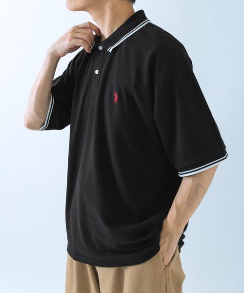 U.S. POLO ASSN.(ユーエスポロアッスン)の「U.S. POLO ASSN カノコポロシャツ(ポロシャツ・メンズ・ブルー/ブラック/ホワイト・LARGE/MEDIUM)」の21枚目の写真