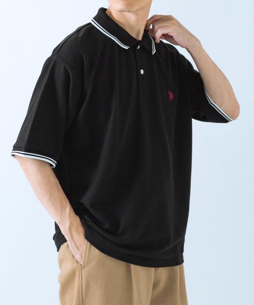 U.S. POLO ASSN.(ユーエスポロアッスン)の「U.S. POLO ASSN カノコポロシャツ(ポロシャツ・メンズ・ブルー/ブラック/ホワイト・LARGE/MEDIUM)」の19枚目の写真