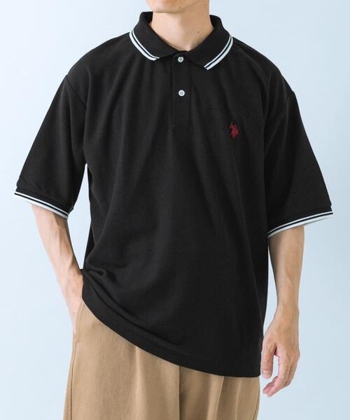 U.S. POLO ASSN.(ユーエスポロアッスン)の「U.S. POLO ASSN カノコポロシャツ(ポロシャツ・メンズ・ブルー/ブラック/ホワイト・LARGE/MEDIUM)」の18枚目の写真