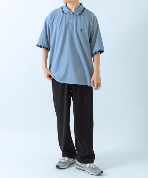 U.S. POLO ASSN.(ユーエスポロアッスン)の「U.S. POLO ASSN カノコポロシャツ(ポロシャツ・メンズ・ブルー/ブラック/ホワイト・LARGE/MEDIUM)」の10枚目の写真