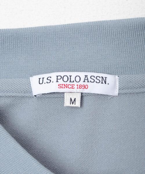 U.S. POLO ASSN.(ユーエスポロアッスン)の「U.S. POLO ASSN カノコポロシャツ(ポロシャツ・メンズ・ブルー/ブラック/ホワイト・LARGE/MEDIUM)」の5枚目の写真