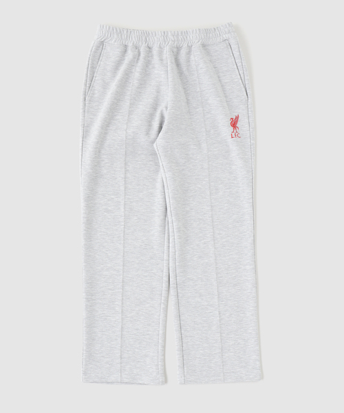 417 EDIFICE（フォーワンセブンエディフィス）の「【Liverpool FC / リバプールFC】 Metalic Logo Track Pants（スウェットパンツ・メンズ・チャコールグレー/ブラック・LARGE/X-LARGE/MEDIUM）」の2枚目の写真