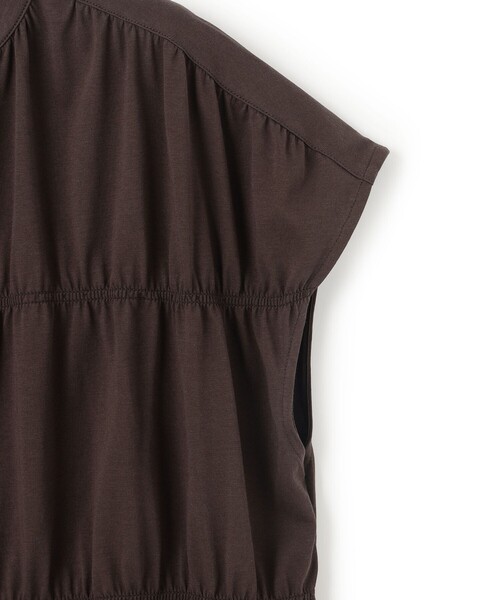UNFILO(アンフィーロ)の「ティアード Tシャツ(Tシャツ/カットソー・レディース・ブラック系/ホワイト系/ダークブラウン系・MEDIUM/SMALL)」の10枚目の写真