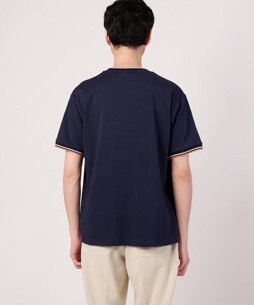Arnold Palmer(アーノルドパーマー)の「【接触冷感/UVカット】スムース シェア リブライン Tシャツ(Tシャツ/カットソー・レディース・ネイビー/ライトグリーン/ホワイト・M/S/XS/LL/L)」の18枚目の写真