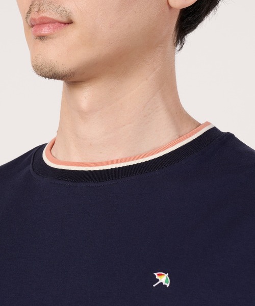 Arnold Palmer(アーノルドパーマー)の「【接触冷感/UVカット】スムース シェア リブライン Tシャツ(Tシャツ/カットソー・レディース・ネイビー/ライトグリーン/ホワイト・M/S/XS/LL/L)」の19枚目の写真