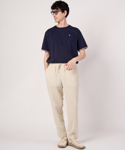 Arnold Palmer(アーノルドパーマー)の「【接触冷感/UVカット】スムース シェア リブライン Tシャツ(Tシャツ/カットソー・レディース・ネイビー/ライトグリーン/ホワイト・M/S/XS/LL/L)」の15枚目の写真