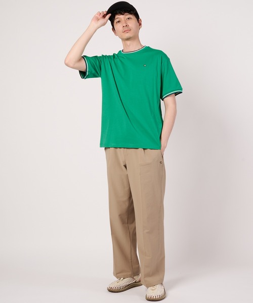 Arnold Palmer(アーノルドパーマー)の「【接触冷感/UVカット】スムース シェア リブライン Tシャツ(Tシャツ/カットソー・レディース・ネイビー/ライトグリーン/ホワイト・M/S/XS/LL/L)」の12枚目の写真