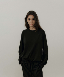 Raglan Boxy Tee_Black