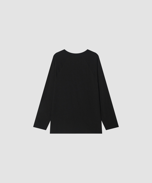 THE LILLE（ザ リル）の「Raglan Boxy Tee_Black（Tシャツ/カットソー・レディース・その他・FREE）」の3枚目の写真