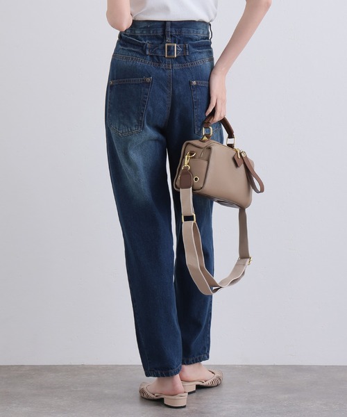 ElegChic(エレグシック)の「サルエルデニムパンツ ジーンズ(デニムパンツ・レディース・ホワイト/ネイビー/ブルー/ネイビー系・4L/S/M/L/XL/XXL)」の13枚目の写真