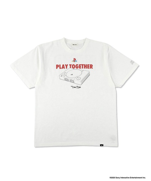 WIND AND SEA(ウィンダンシー)の「PLAYSTATION x WDS GAME CONSOLE S/S TEE(Tシャツ/カットソー・メンズ・ホワイト・X-LARGE/LARGE/MEDIUM)」の1枚目の写真