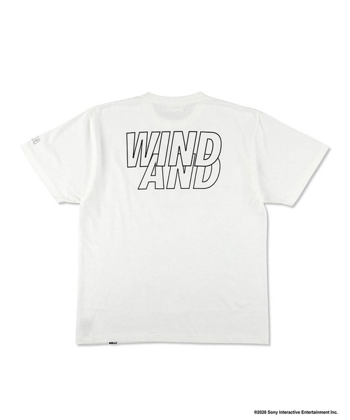 WIND AND SEA（ウィンダンシー）の「PLAYSTATION x WDS GAME CONSOLE S/S TEE（Tシャツ/カットソー・メンズ・ホワイト/ブラック・X-LARGE/LARGE/MEDIUM/SMALL）」の6枚目の写真